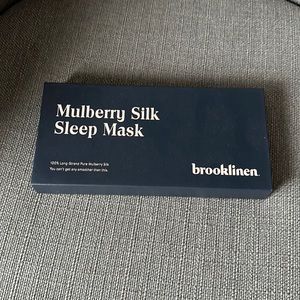 NEW Brooklinen Silk sleep Mask
